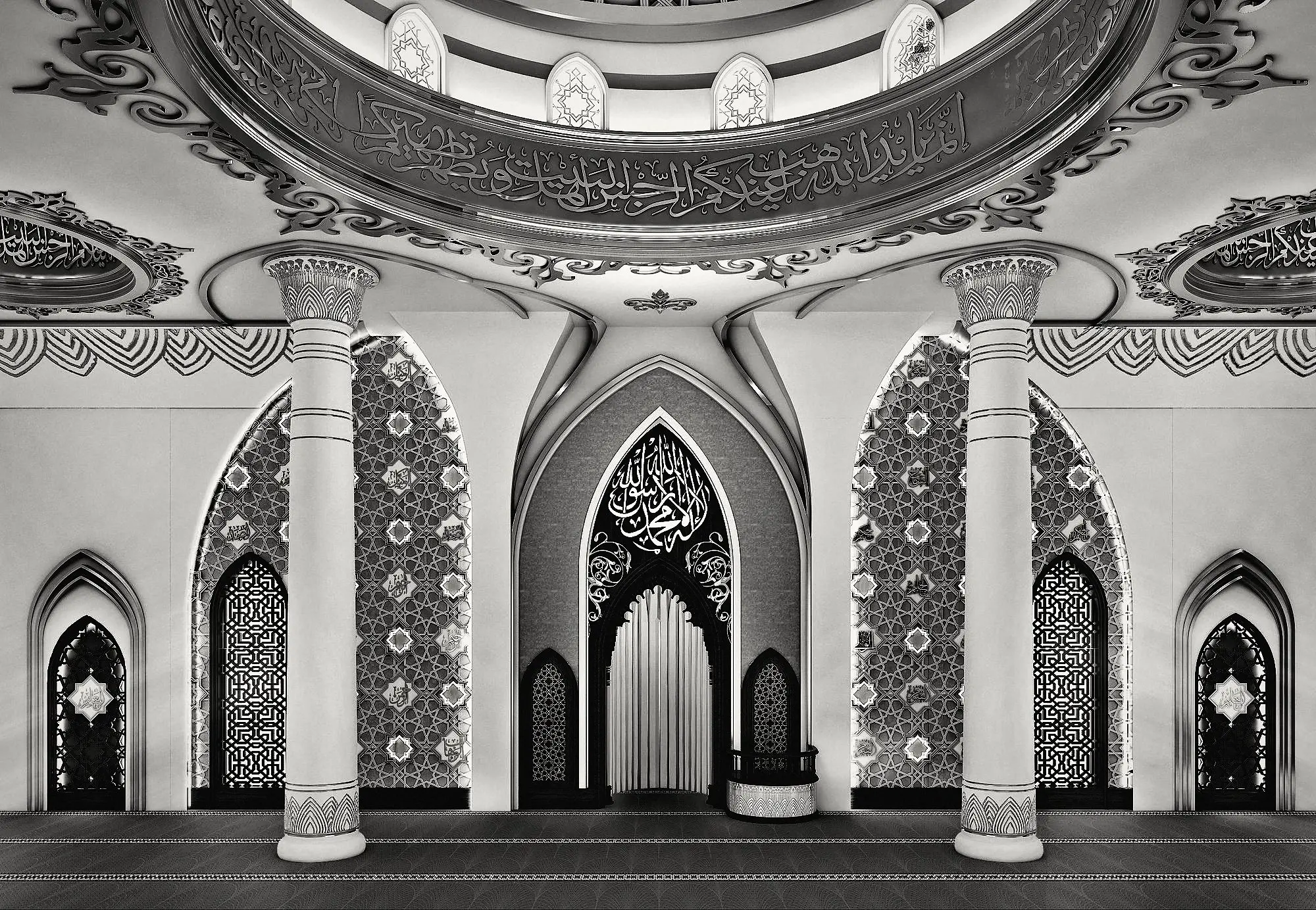 Mosque Prayer Hall