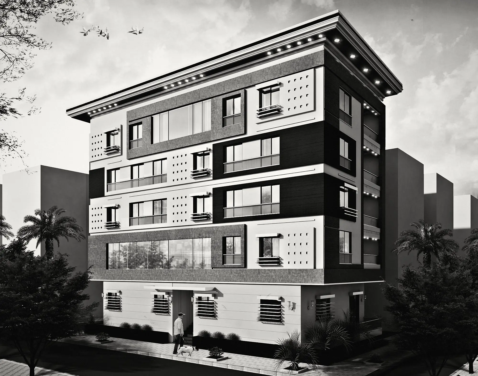 Residential Blocks — Facade